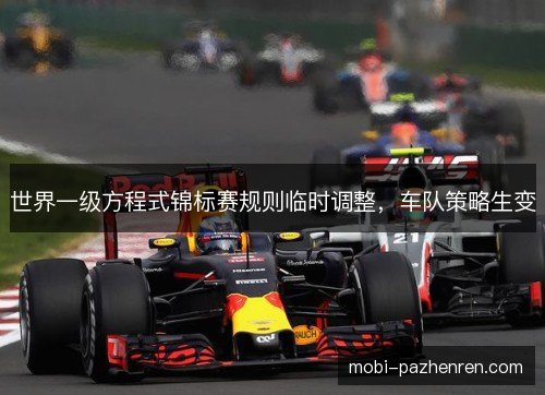 世界一级方程式锦标赛规则临时调整,车队策略生变 世界一级方程式锦标赛规则临时调整,车队策略生变